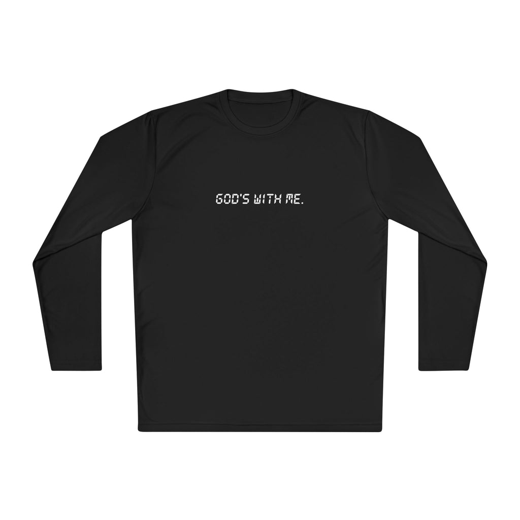 HOOP SESSION: ''GOD'S WITH ME'' LONG SLEEVE COMPRESSION