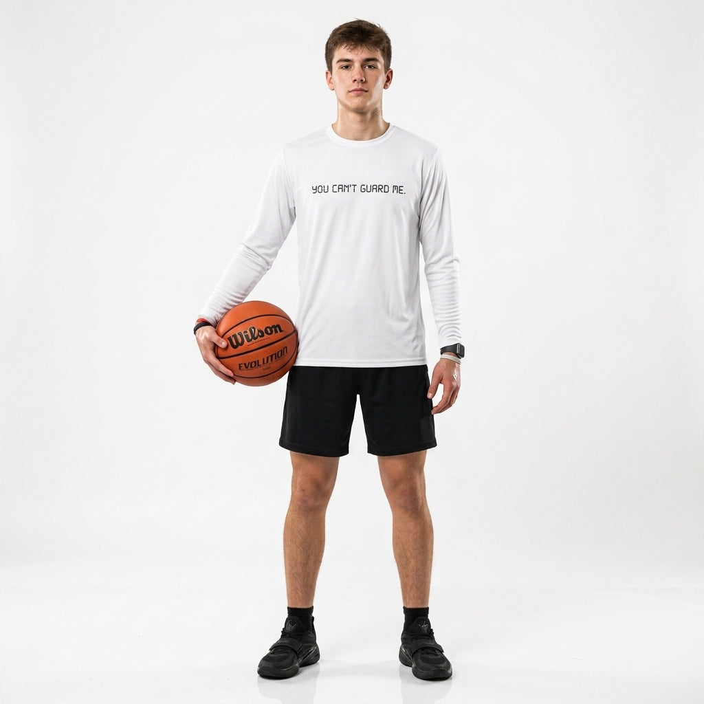 HOOP SESSION- ''YOU CAN’T GUARD ME'' COMPRESSION LONG SLEEVE