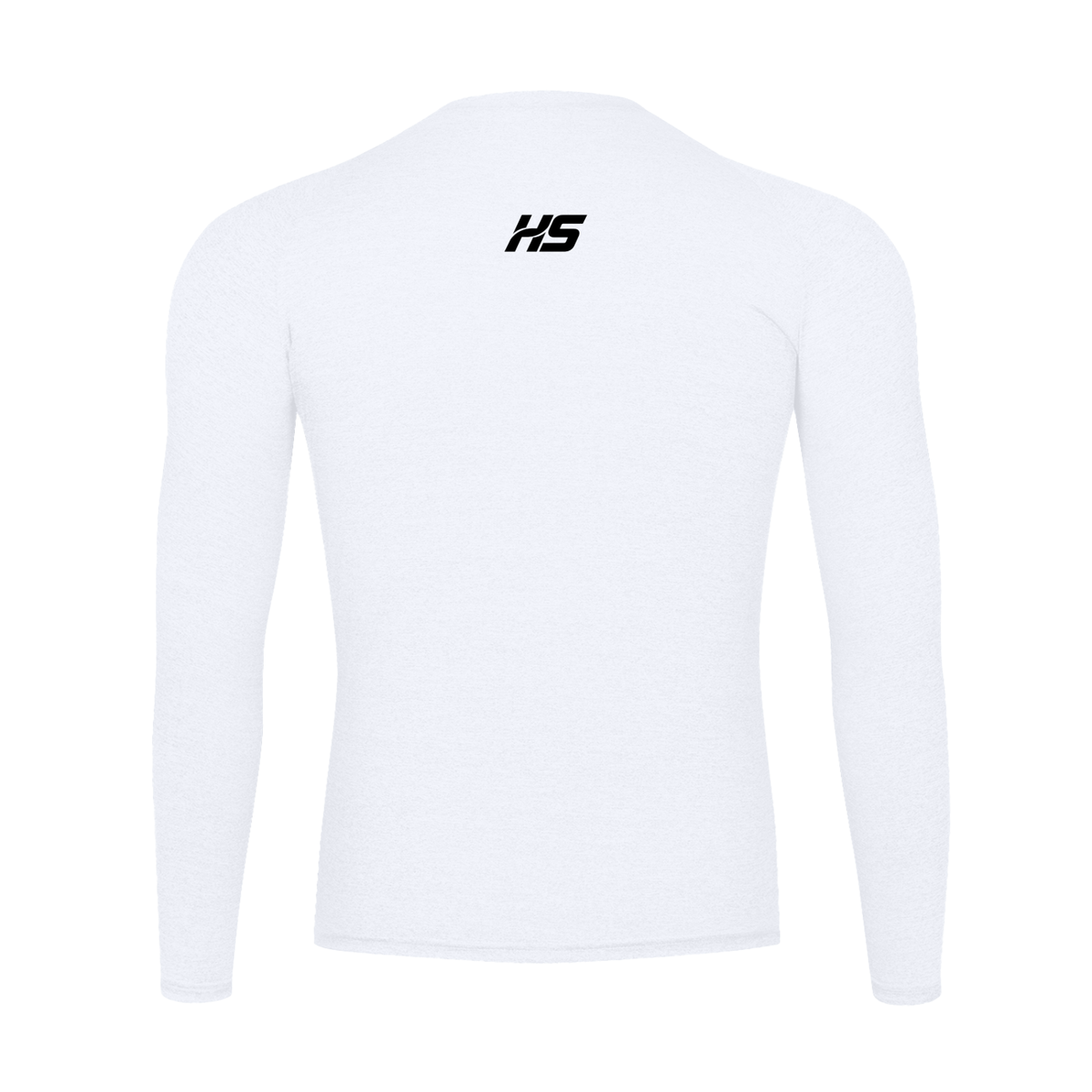 HOOP SESSION: ''YOU CAN'T GUARD ME'' WHITE LONG SLEEVE COMPRESSION
