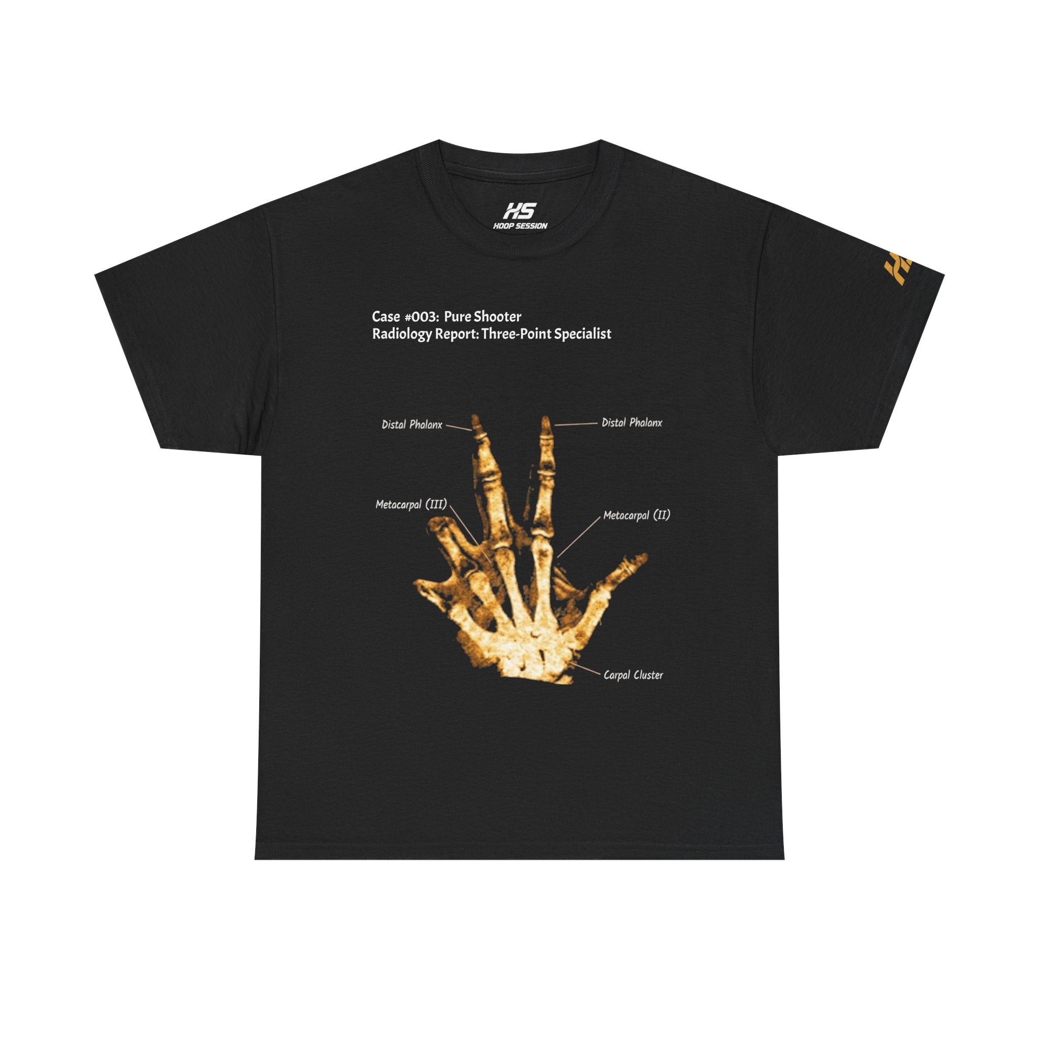 HOOP SESSION-GOLD X-RAY PURE SHOOTER TEE