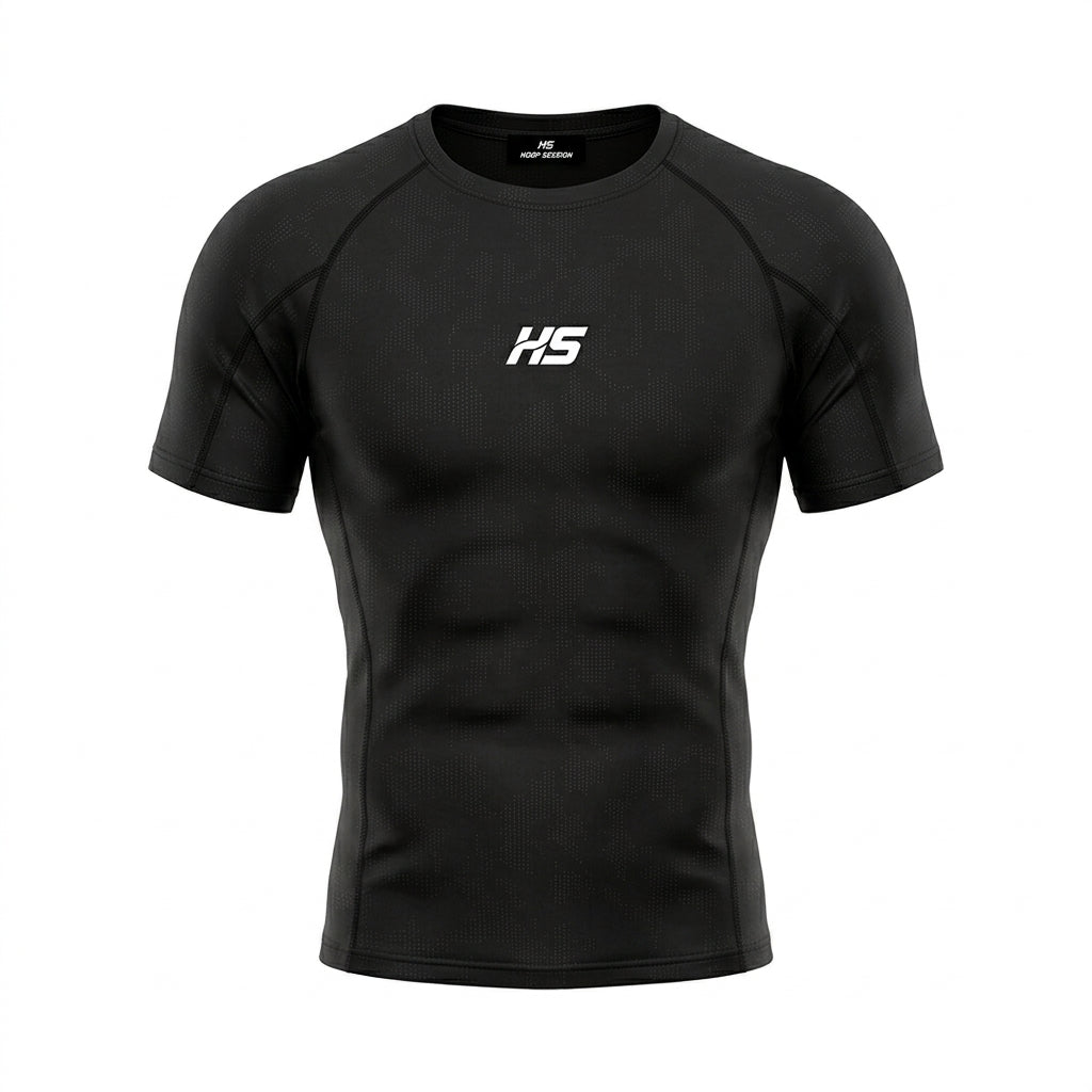HOOP SESSION: HS LOGO COMPRESSION SHORT SLEEVE