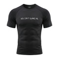 HOOP SESSION: ''YOU CAN'T GUARD ME'' BLACK COMPRESSION SHIRT